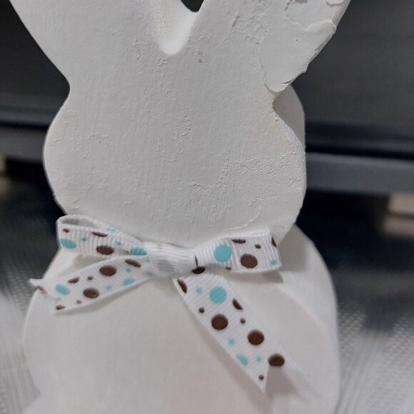 Cute Rabbit Easter Decor With Cute BOW - Picture 5 of 9